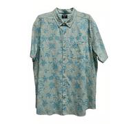 Hurley Oao Stretch Print Short Sleeve Bliss Blue Talla: S | Camisas Casuales Outlet | Hombre | Azul