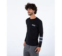 Hurley Oceancare (Black) Party Ls Tee, Camiseta Hombre, Preta (Black), L