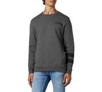 Hurley Oceancare Crew Suéter sin Botones, Dk Grey Htr, S para Hombre