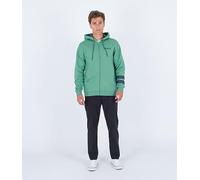 Hurley Oceancare O&o-Sudadera con Cremallera Suéter sin Botones, Verde, M para Hombre