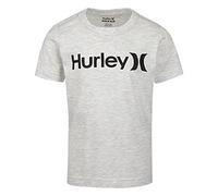 Hurley One And Only Graphic T-shirt, Camiseta Unisex Niños, Brezo Abedul (birch Heather), 12 Años
