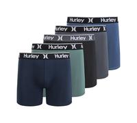 Hurley Paquete de 5 calzoncillos tipo bóxer elásticos estándar para hombre, Lone Pine Combo