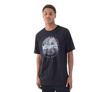 Hurley Palm World Camiseta, Negro, S Men's