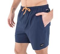 Hurley Pantalón Corto para Hombre Phantom Eco Poolside Combo 16 Pulgadas, Obsidiana, M