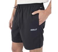 Hurley Pantalones Cortos para Hombre - H2O Dri Trek 7' Negro