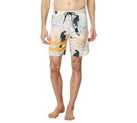 Hurley Phantom-Eco Block Party 18' Bañador para Hombre, Barely Bone, 28