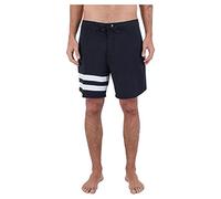 Hurley Phantom-Eco Block Party 18' Bañador para Hombre, Negro, 34