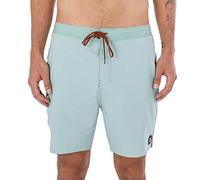Hurley Phantom+ Tailgate Renegade 18' Board Shorts, Morning Spruce, 30 Men's