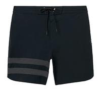 Hurley Phntm Blck Prty Rngd 18 Bañador, Negro (H010), 32 para Hombre