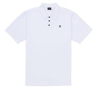 Hurley, Polo Manga Corta Hombre, Icon Slub, XL, Blanco