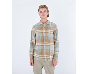 Hurley Portland Organic Flannel LS, Golden Doodle, L