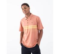 Hurley Printed Stripe Slub Camisa, Rosa, L Men's