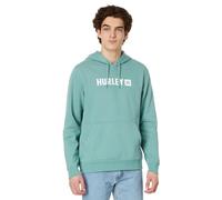 Hurley Sudadera con Capucha de Forro Polar The Box, Artillería, S para Hombre