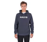 Hurley The Box Fleece Po Suéter sin Botones, Gris Piedra Oscuro, S para Hombre