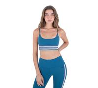 Hurley Top Deportivo Mujer - Side Stripe Teal
