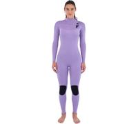 Hurley Traje de neopreno Air 2026 con cremallera en el pecho de 3/2 mm para mujer, color lavanda
