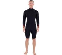 Hurley Traje de Neopreno Air 2026 de Manga Larga con Cremallera en el Pecho para Hombre, 2/2 mm, Color Negro