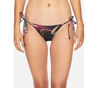 Hurley W Rvsb Orchid Snack Surf Bottom Parte De Abajo Bikini, Mujer, Black/(Black), XL