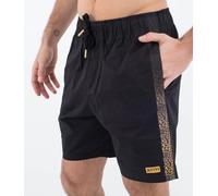 Hurley - Walkshorts Toledo, Bermudas de los Hombres, Negro,