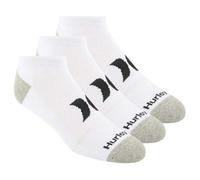Hurley White 1/2 Terry Low Cut Socks 3-Pack Black US Men's 9-11, 42 para Hombre