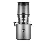 HUROM Exprimidor lento,Exprimidor de verduras y frutas,H320N,Prensa fría eléctrica,Motor silencioso,Fácil de limpiar,Con depósito grande y filtro de colador,2 l,200 W,Sin BPA,gris titanio