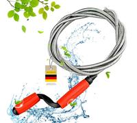 Hurón Desatascador de tuberías con manivela WEIMEIH profesional espiral hurón Desatascamiento tubería-sonda de desatascado-hurón Desatascador WC-furón Canalización para fregaderos trabajos manuales