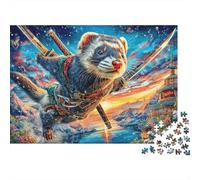 Hurón Rompecabezas 1000 Piezas para Adultos Y Niños, Puzzle Entretenimiento Creativo En Familia 70x50cm/1000pcs