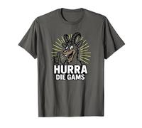 Hurra Die Gams Schiurlaub Apres Schi Party Hütte Almgaudi Camiseta