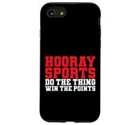 ¡Hurra, los Deportes Hacen la Cosa, ganan el Punto! ¡Divertido Atletismo! Carcasa para iPhone SE (2020) / 7/8