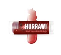 Hurraw! Bálsamo Labial con Tinte Cereza (Tinte Rojo Puro) Orgánico, Vegano Certificado, Cruelty Free y Sin Gluten. 100% Ingredientes Naturales. Sin Abejas, Soja ni Palma. Hecho en USA.