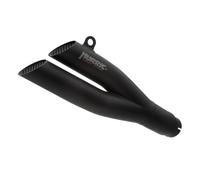 HURRIC Pro 2 GP recubierto de acero inoxidable negro mate, negro