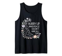 Hurry Up Inner Peace I Don't Have All Day Yoga Mood |- Camiseta sin Mangas