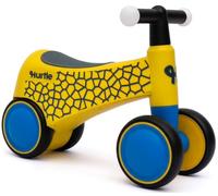 Hurtle Bicicleta sin Pedales, Balance Bike 1,5-3 años con Manillar Luminoso, Bicicleta Infantil Ligera para Equilibrio y coordinación, Juegos Infantiles, Regalo, Uso Interior/Exterior, Amarillo