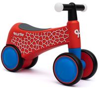 Hurtle Bicicleta sin Pedales, Balance Bike 1,5-3 años con Manillar Luminoso, Bicicleta Infantil Ligera para Equilibrio y coordinación, Juegos Infantiles, Regalo, Uso Interior/Exterior, Rojo