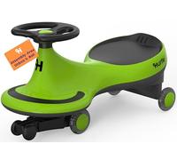 Hurtle Coche correpasillos Tipo Wiggle Coaster Car, Montable para niños sin Pedales ni batería, con Giro y Movimiento, Uso en Interior y Exterior, 2 años en adelante