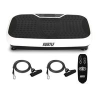 Hurtle Plataforma vibratoria, Placa de vibracion, Fitness, Maquina de Ejercicio, Masajeador, Control Remoto, Velocidad Ajustable, Perdida de Peso, Gimnasio en casa