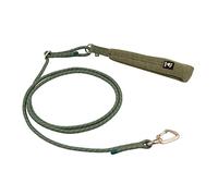 Hurtta Correa ajustable ECO para perros, correa ajustable de perro de poliéster reciclado resistente, seto, 120-180 cm x 8 mm