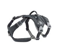 Hurtta Safeguard Eco - Arnés para perros (BlackBerry, negro, 55-70 cm)