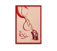 HURYEORHYH Póster de The Red Shoes para pared, diseño vintage, pintura estética, decoración en lienzo para sala de estar, dormitorio, 40 x 60 cm, estilo sin marco
