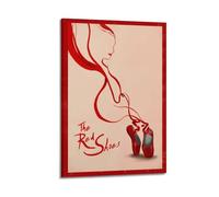 HURYEORHYH Póster de The Red Shoes para pared, diseño vintage, pintura estética, decoración en lienzo para sala de estar, dormitorio, 20 x 30 cm, estilo marco