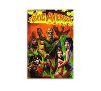 HURYEORHYH Póster de The Toxic Avenger con impresión de arte de pared, póster vintage, pintura decorativa, lienzo estético, decoración para sala de estar, dormitorio, 30 x 45 cm, estilo sin marco