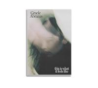 HURYWRTTH Gracie Abrams This Is What It Feels LikeLienzo Estético Arte de Pared Pintura Decorativa Póster Decoración Lienzo Vintage para Sala Dormitorio 60 x 90 cm Estilo Sin Marco