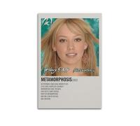 HURYWRTTH Hilary Duff Álbum Metamorfosis - Póster estético de pared decorativo para pared, lienzo vintage para sala de estar, dormitorio, 40 x 60 cm, estilo sin marco