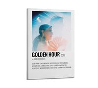 HURYWRTTH Kacey Musgraves - Póster de lienzo estético para pared, pintura decorativa, lienzo vintage para sala de estar, dormitorio, 50 x 75 cm, estilo marco