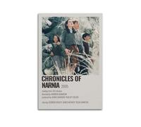 HURYWRTTH Póster estético de las Crónicas de NarniaCanvas para pared, pintura decorativa, lienzo vintage para sala de estar, dormitorio, 20 x 30 cm, estilo sin marco