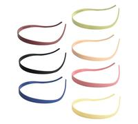 Husalsea Cerchietti per Capelli Donna, Cerchietto con Mollette Antiscivolo, Fascia Capelli Donna Elegante e Confortevole, Cerchietti Bambina in Plastica Opaca, Set di 7 Accessori