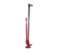 Husar Winch Farm Jack Hi-Lift de 3000 kg - 120 cm (48"), Ideal para vehículos Todoterreno, ATV/UTV, Gato Universal, Gato agrícola, Color Rojo y Negro
