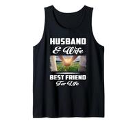 Husband and Wife Best Friend For Life Funny Couple Camiseta sin Mangas
