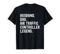Husband Dad Air Traffic Controller Legend ATC Camiseta