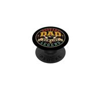 Husband Dad Bowling Legend Funny Bowler Father PopSockets PopGrip Adhesivo